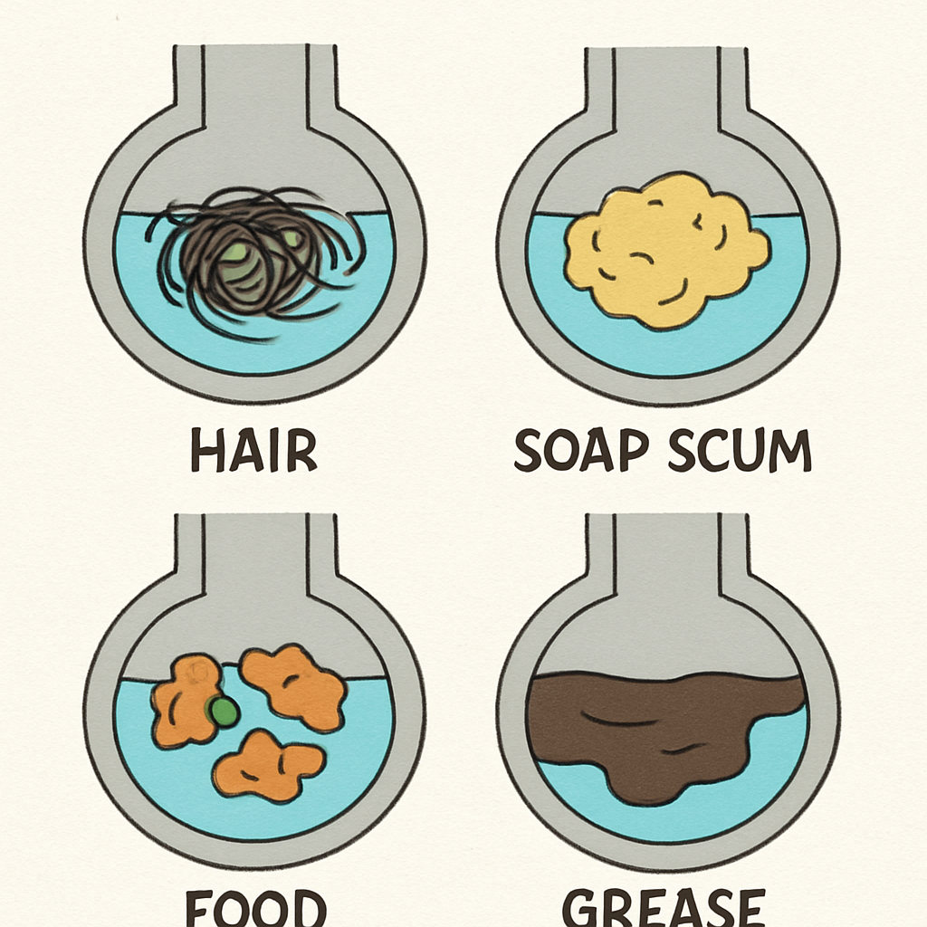 Understanding Drain Clogs: Causes and Signs