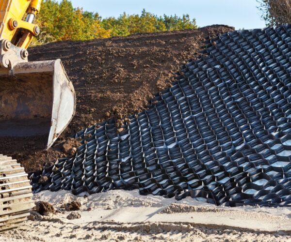 proper drainage slope